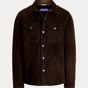 Ralph Lauren - Merrick Shearling Shirt Jacket
(Purple Label)